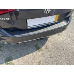 Накладка на задній бампер для Volkswagen Passat B8 2015+ SW "ABS-пласт" (TAN24)