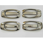 Накладки на ручки для Citroen Nemo 2008+ 8шт ручки+обводка (TAN24) 