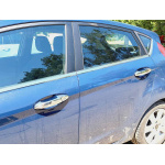 Накладки на ручки для Ford Fiesta 2009-2017 хром-нерж, 4 шт (TAN24)