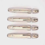 Накладки на ручки для Toyota Corolla HB/SD 2001-2013 хром-нерж, 4 шт (TAN24) 