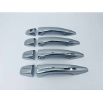 Накладки на ручки для Citroen C-Elysee / 301 / Citroen C3-C4 10- хром-нерж, 4 шт "" (TAN24)