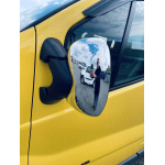 Накладки на зеркала для Opel Vivaro/ Renault Trafic 2001-2014 (TAN24) 