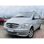Накладка на переднюю решетку для Mercedes Vito 639 2010-2014 4шт (TAN24) 