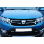 Накладка на переднюю решетку для DACIA LOGAN 2013-2016 (TAN24)