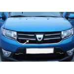 Накладка на переднюю решетку для DACIA SANDERO 2013-2016 (TAN24)