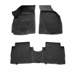 3D коврики для Hyundai Santa Fe I (SM) (2001-2006) с бортиками 30 мм (Stingray)