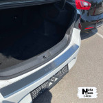 Накладки на бампер з загином Renault MEGANE IV 4D 2015- NataNiko