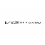 Емблема "V12 Biturbo" для Mercedes G сlass/Vito/A-class/S-Class/GL/ML (хром) - AVTM