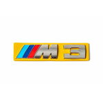 Емблема "M3" для BMW 3 серія E-30/E-36/E-46/E-90/F-30/G20 (120х27мм) - AVTM