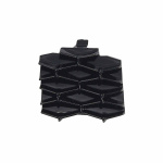 Заглушка буксировальної петлі Mazda 3 (BP) 2019-, чорн.глянець передня - AVTM