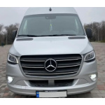 Накладка на переднюю решетку для Mercedes Sprinter 907 2019+ вузька 5шт (TAN24)