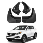 Брызговики для Kia Sportage-R Sport 2010-2017 (без порогов) (Surtep)