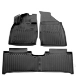 3D коврики для SKYWORTH EV6 (ET5) (2021-...) с бортиками 30 мм (Stingray) 