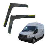 Дефлектори вікон (вітровики) для Ford Transit 2000-2013 вставні (HAWK)