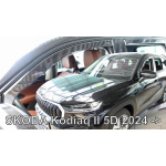Ветровики для Skoda Kodiaq II 2024+ 5D (вставные, кт - 4шт) (LSE) Heko