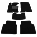 Двухслойные коврики Kia Optima / K5 (TF)(mkIII) 2010-2015 - Classic 7mm Black Sotra