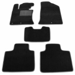 Двошарові килимки Kia Optima / Magentis (MG) (mkII) 2005-2010 - Classic 7mm Black Sotra