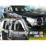 Дефлекторы окон (ветровики) Dodge Nitro 5D OD 2007-> (+OT) (Heko)