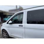 Дефлекторы окон (ветровики) Mercedes Vito W-447 2014+/EQV (N447) 2019 → 2D (вст, 2шт) (Heko)