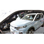 Дефлекторы окон (ветровики) Citroen ё-C3 2024 -> 5D (вставні, кт - 4шт) (LSE)(Heko)