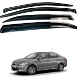Дефлекторы окон (ветровики) до Citroen C-ELYESEE / PEUGEOT 301 2013- (Defl)