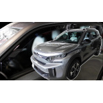 Дефлекторы окон (ветровики) Citroen C3 2024-> 5D (вставні, кт - 4шт) Aircross (LSE)