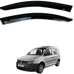 Дефлекторы окон Volkswagen Caddy 3/4 2004-2020 2шт (DEFL LUX)
