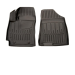 Килимки у салон Hyundai Kona 2023- з бортом, поліуретан, 2шт Stingray 5009352 - Stingray