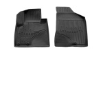 Килимки у салон Hyundai Santa Fe CM 2010-2012 з бортом, поліуретан, 2шт Stingray 5009412 - Stingray
