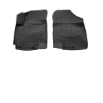 Килимки у салон Hyundai i20 PB 2008-2014 з бортом, поліуретан, 2шт Stingray 5009432 - Stingray