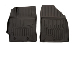 Килимки у салон Toyota Corolla E160 2012-2018 з бортом, поліуретан, 2шт Stingray 5022412 - Stingray