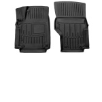 Килимки у салон Volkswagen Amarok 2010-2022 з бортом, поліуретан, 2шт Stingray 5024412 - Stingray