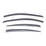 Дефлекторы окон (ветровики) c декоративной вставкой Chevrolet CRUZE седан 2017- Sun Visors 