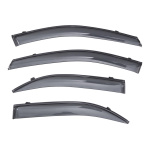 Дефлекторы окон (ветровики) с декоративной вставкой Kia SORENTO 2002-2009 Sun Visors