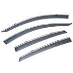 Дефлекторы окон (ветровики) с хромом Lexus RX 2016 Sun Visors