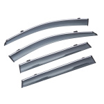 Дефлекторы окон (ветровики) с хромом Lexus NX 2015 Sun Visors