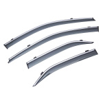 Дефлекторы окон (ветровики) с металлической вставкой TOYOTA CAMRY 50 2012- Sun Visors 