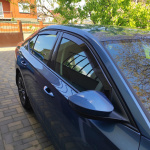 Дефлектори вікон (вітровики) Skoda Octavia A-8 2020+ LTB (вставні, 4шт) (Heko) 5D