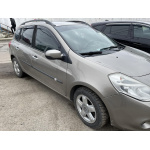 Дефлектори вікон (вітровики) Renault Clio III 5D / Grandtour 2005-> (+ОТ) (Heko)