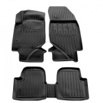 3D килимки для Citroen C4 Х (2022-...) з бортиками 30 мм (Stingray)