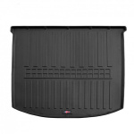 Коврик в багажник для Volkswagen Touran 2003-2016 с бортиками 30 мм (Stingray)