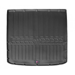 Коврик в багажник для Volkswagen ID6 (2021-...) 3 ряд складений с бортиками 30 мм (Stingray)