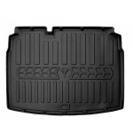 Килимок в багажник для Volkswagen Golf VI (2008-2012) hatchback з докаткою з бортиками 30 мм (Stingray)