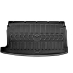 Коврик в багажник для Volkswagen Polo Hatchback 2009- верхня поличка с бортиками 30 мм (Stingray)