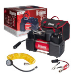 Компрессор Штурмовик AC-74 150psi/15Amp/85л/2 цилиндра/PU шланг 5,0м с дефлятором