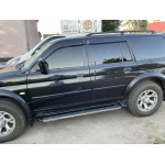 Дефлекторы окон Mitsubishi Pajero Sport 1996-2009 (HIC)