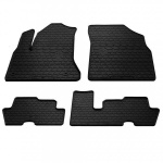 Резиновые коврики в салон для Citroen C4 Picasso (2006-2013) комплект з 4 штук (Stingray)
