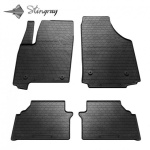 Гумові килимки в салон для Opel Meriva A (2002-2010) комплект з 4 штук (Stingray)