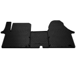 Резиновые коврики в салон для Nissan Primastar (2002-2016) (1plus2) комплект з 3 штук (Stingray) 