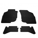 Резиновые коврики в салон для Toyota Hilux VII (2004-2015) комплект з 4 штук (Stingray)